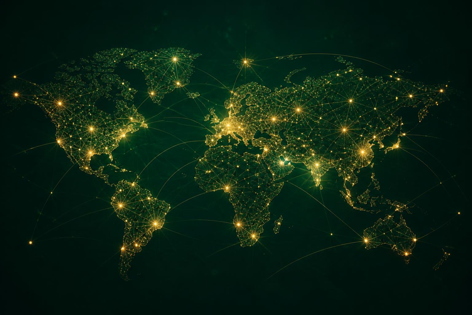 Future Bright Research'ün global saha ağı haritası